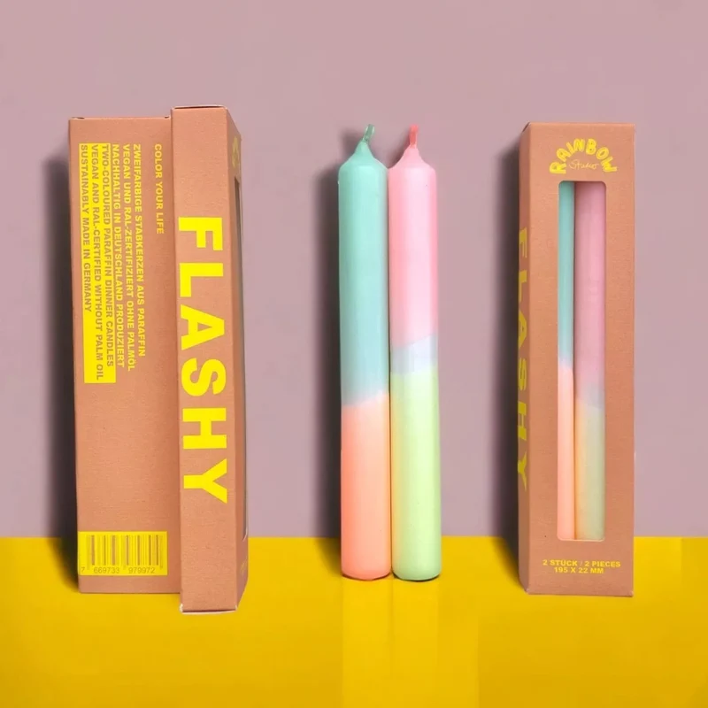 Rainbow Studio Flashy Kerzen