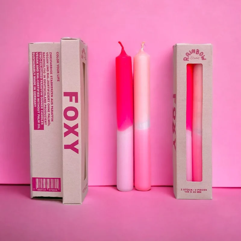 Rainbow Studio Foxy Kerzen