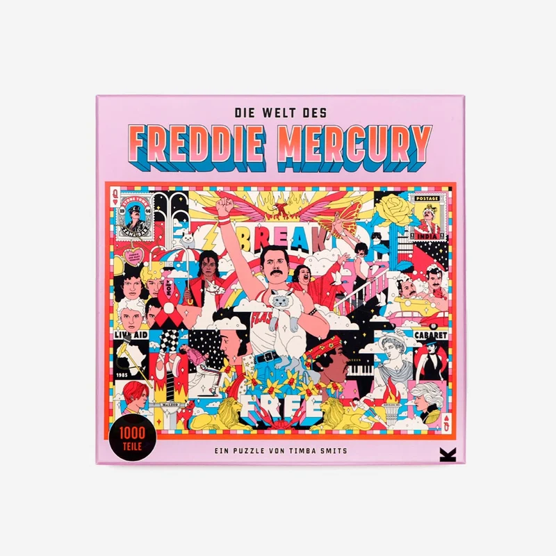 Die Welt des Freddie Mercury Puzzle