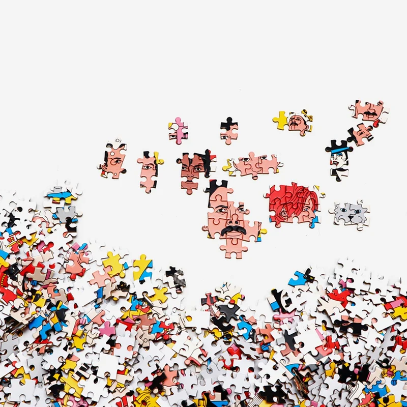 Die Welt des Freddie Mercury Puzzle