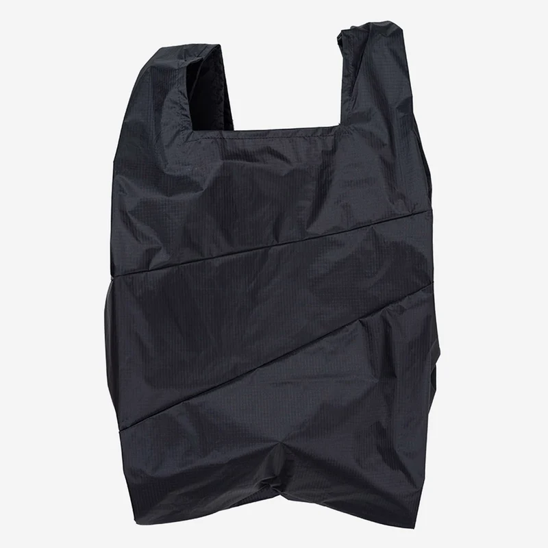 The New Shopping Bag L Black & Black