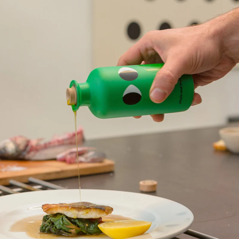 Extra Virgin Olive Oil with Basil