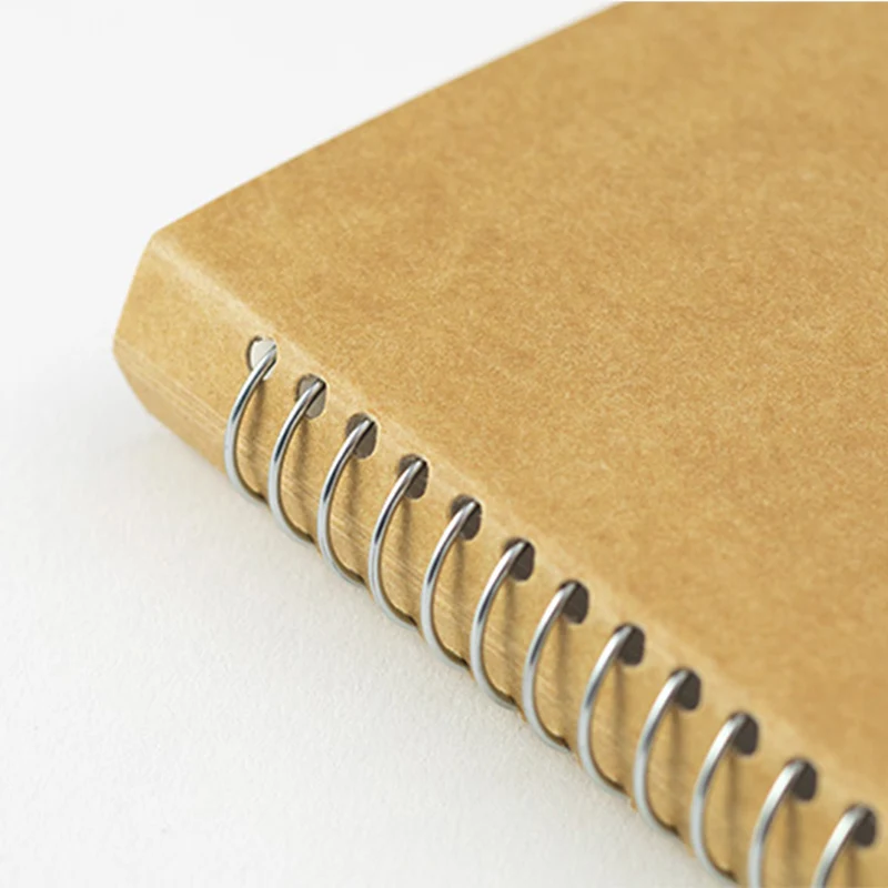 MD White Paper B6 Spiral Ring Notebook