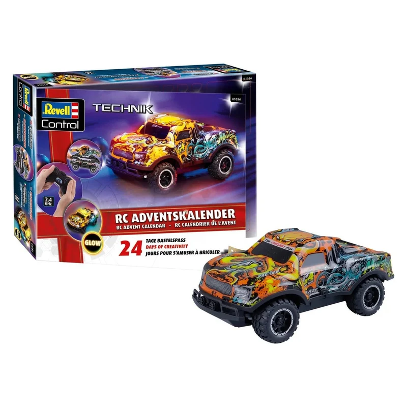 Revell Control Adventskalender RC Car Christmas Driver 28 cm