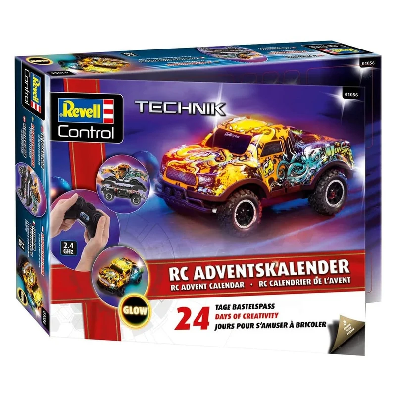Revell Control Adventskalender RC Car Christmas Driver 28 cm