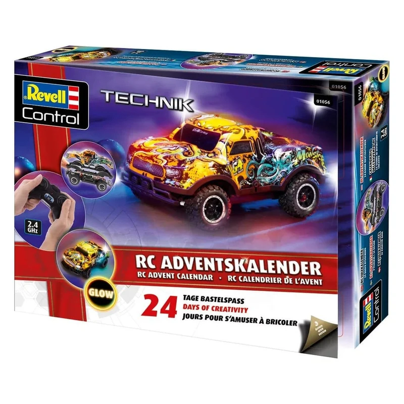 Revell Control Adventskalender RC Car Christmas Driver 28 cm