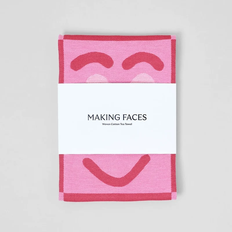 Making Faces Geschirrtuch