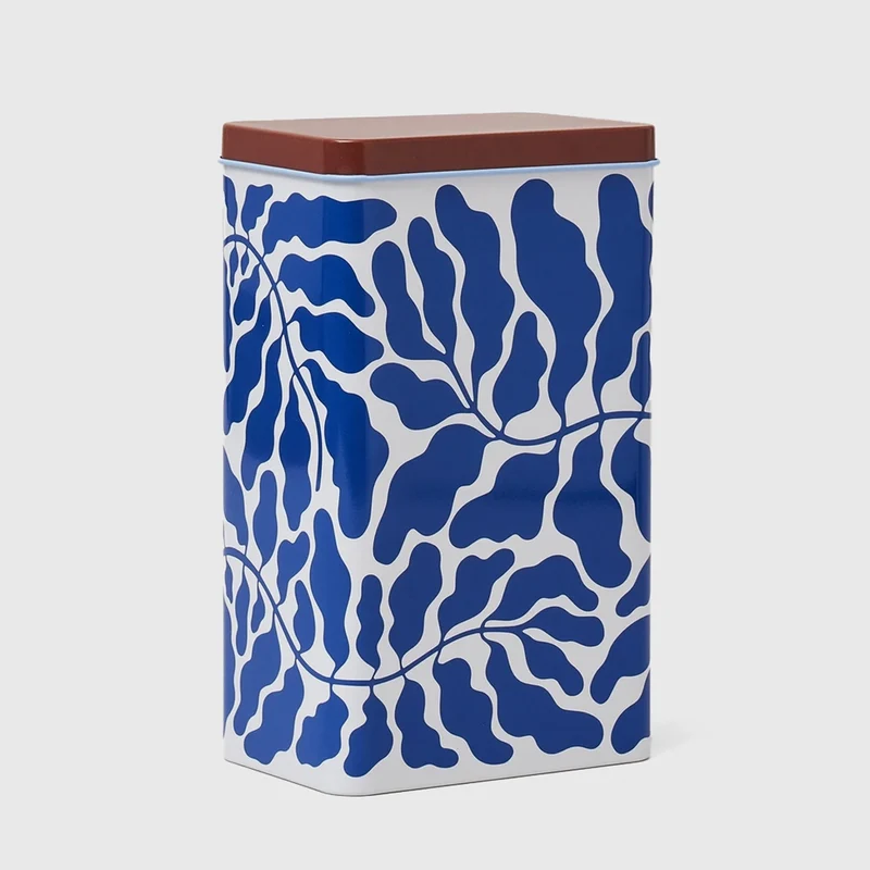 Tin Container Leaves