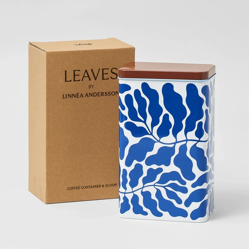 Tin Container Leaves