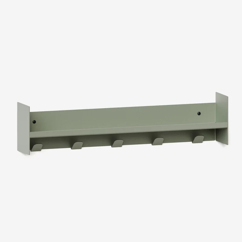 PLI Slim Wandregal mit Garderobe