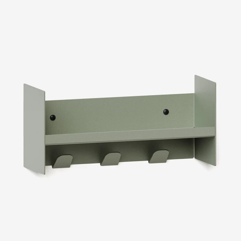 PLI Slim Wandregal mit Garderobe