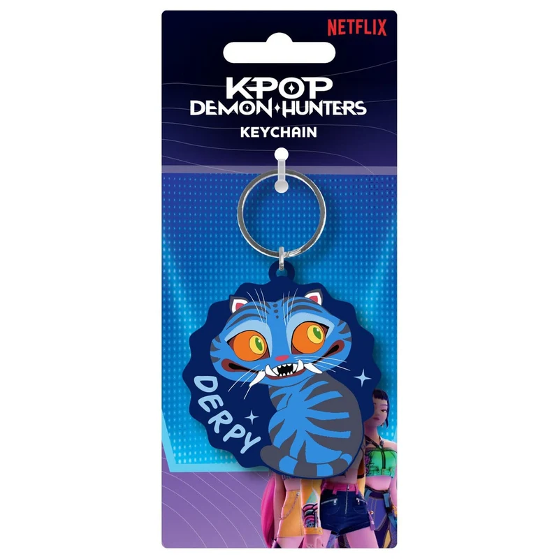 KPop Demon Hunters PVC Schlüsselanhänger Derpy Tiger