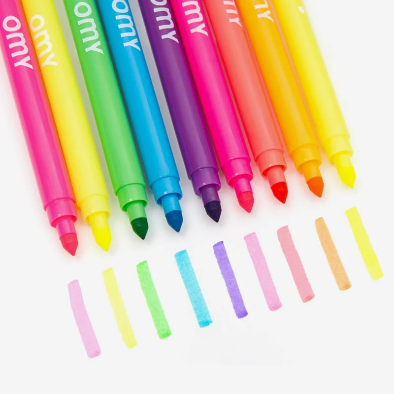 9 Felt Pens Neon
