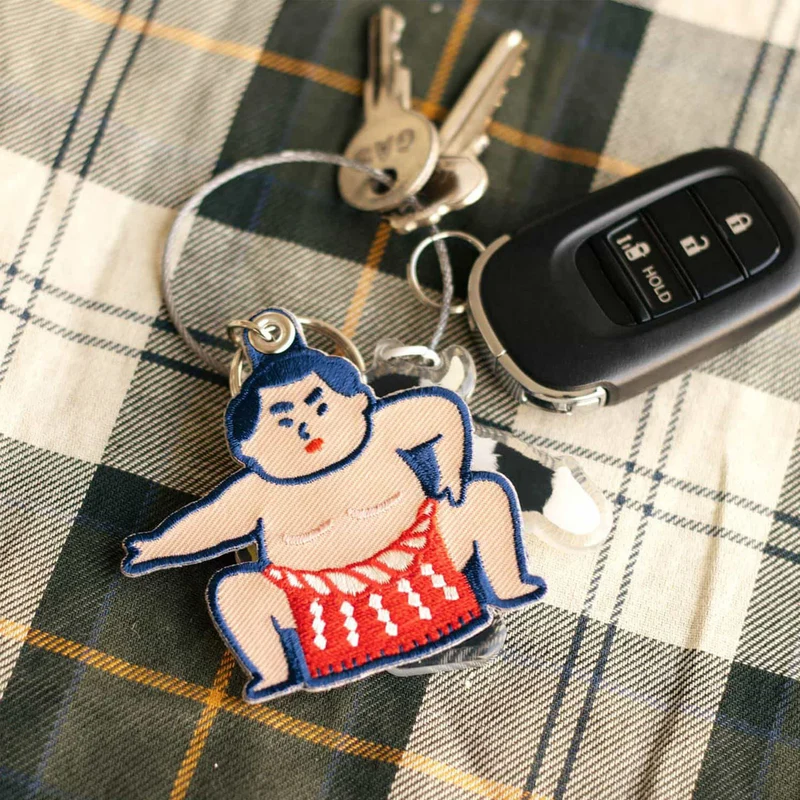 Keychain Sumo Wrestler