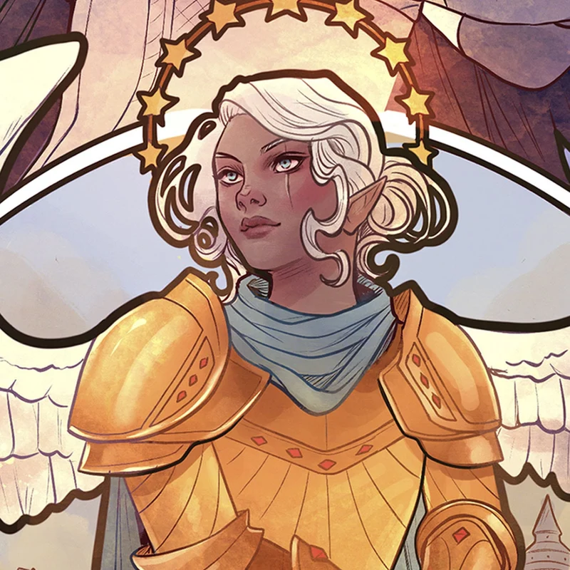 Critical Role Kunstdruck Ashley Johnson: 10th Anniversary