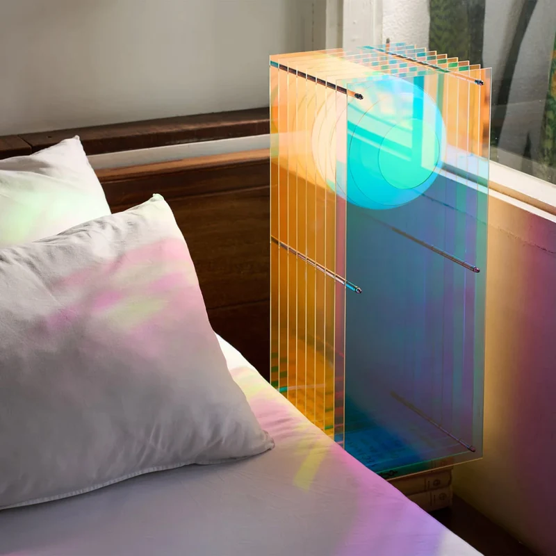 LOP Lamp Big Rectangle Dreamy Acrylic