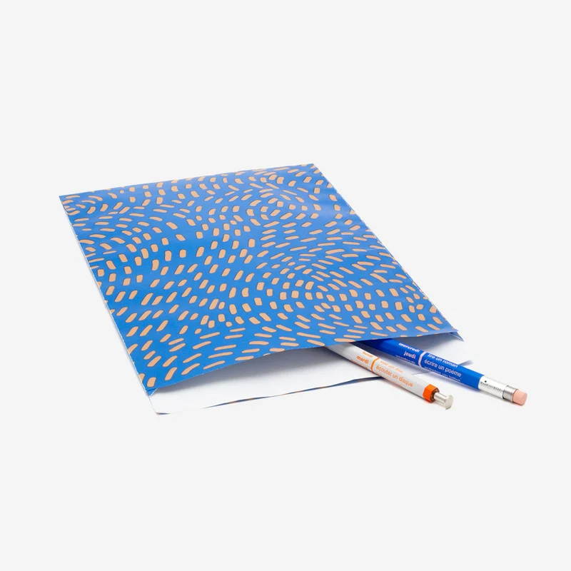 Geschenktüten Medium Swirl Blue - 5 Stk