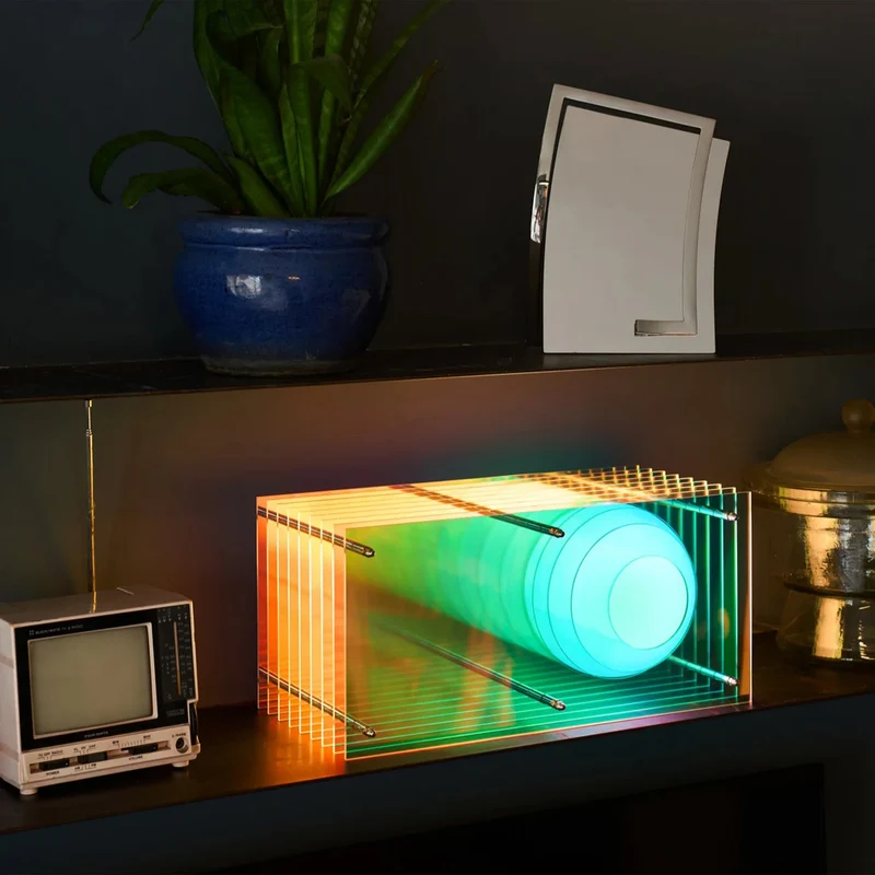 LOP Lamp Small Rectangle Dreamy Acrylic