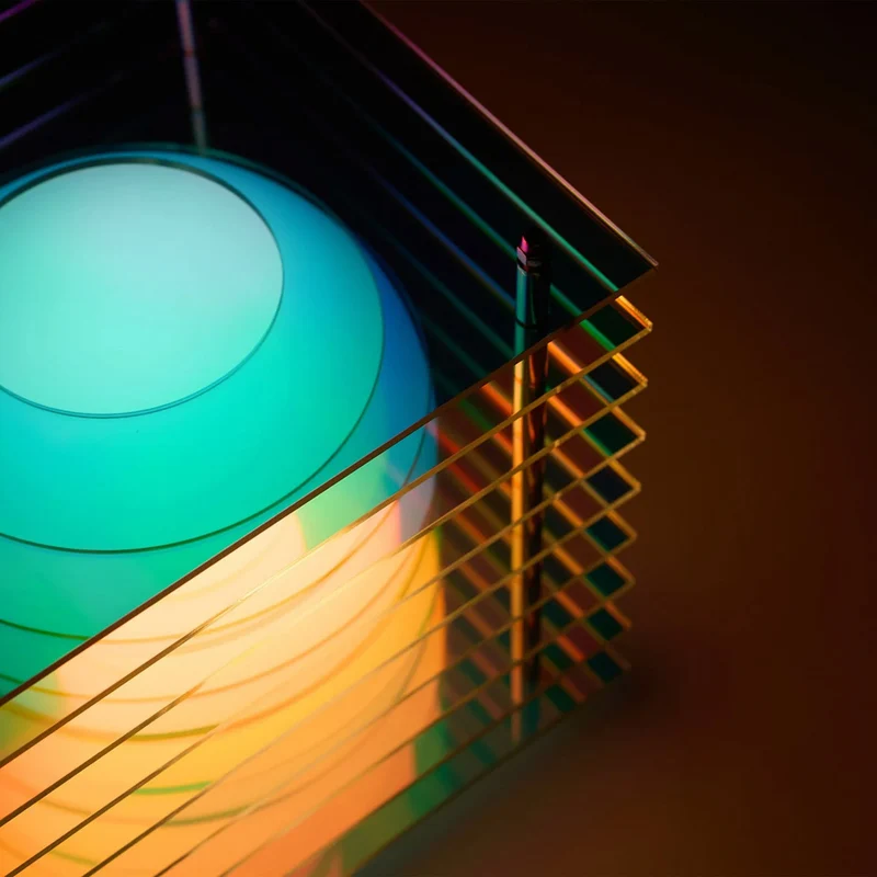 LOP Lamp Small Rectangle Dreamy Acrylic