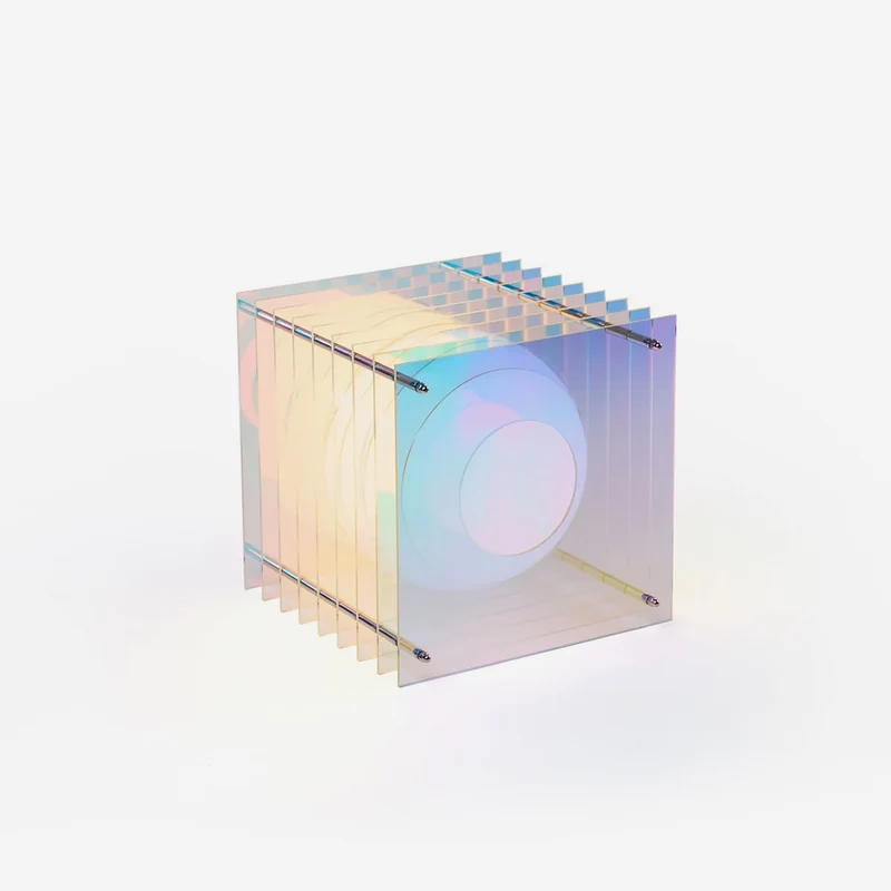 LOP Lamp Small Square Dreamy Acrylic