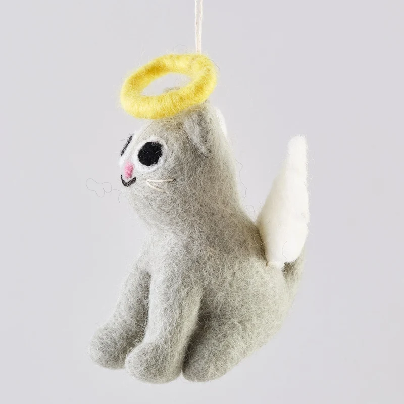 Gabby Cat Hanging Felt Ornament