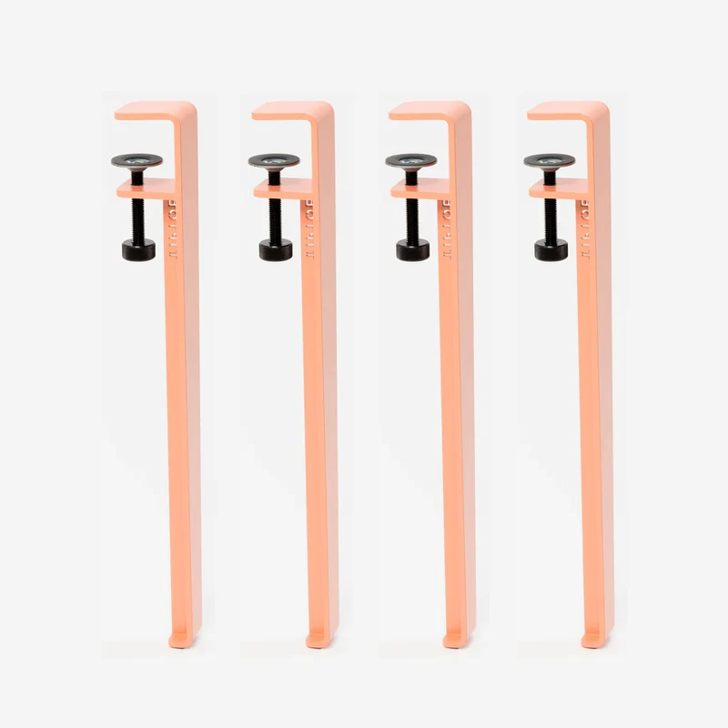 Tischbeine für Couchtisch und Bank 43 cm - Set von 4 Stk