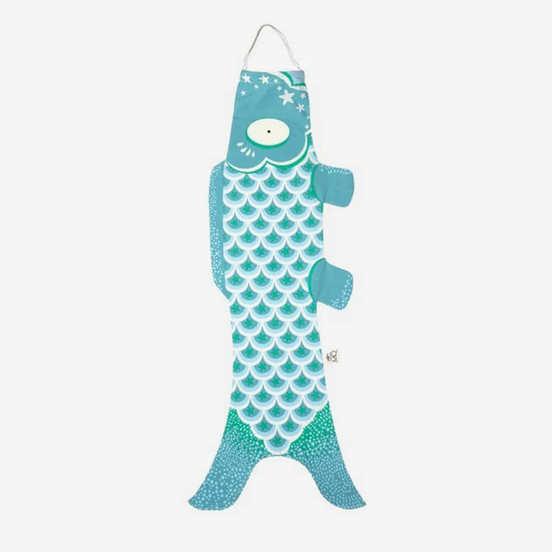 Blue Carribean Koinobori