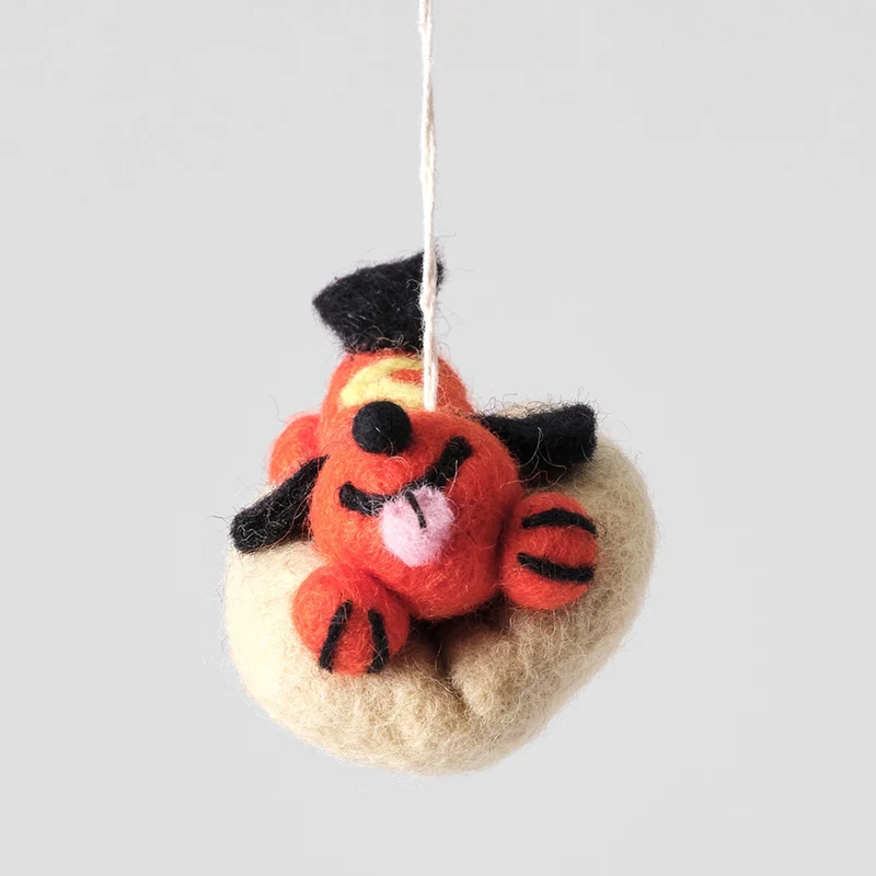 Frank Dog Hanging Felt Ornament