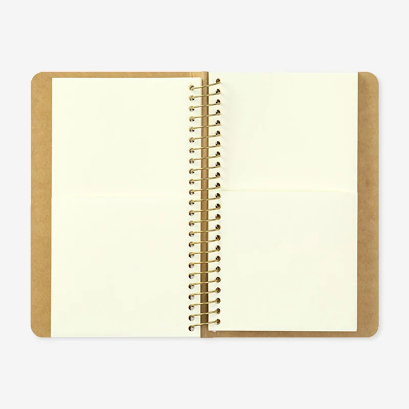 Paper Pocket A6 Slim Spiral Ring Notebook
