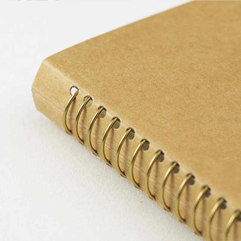 Paper Pocket A6 Slim Spiral Ring Notebook
