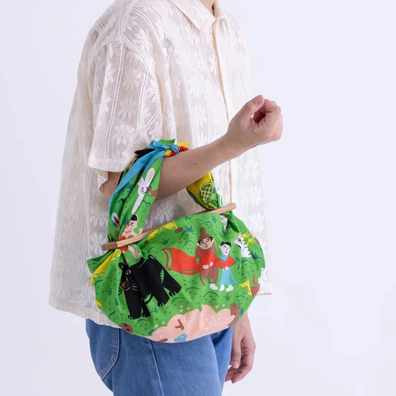 COCHAE Japanese Folktales The Mountains Furoshiki Wrapping