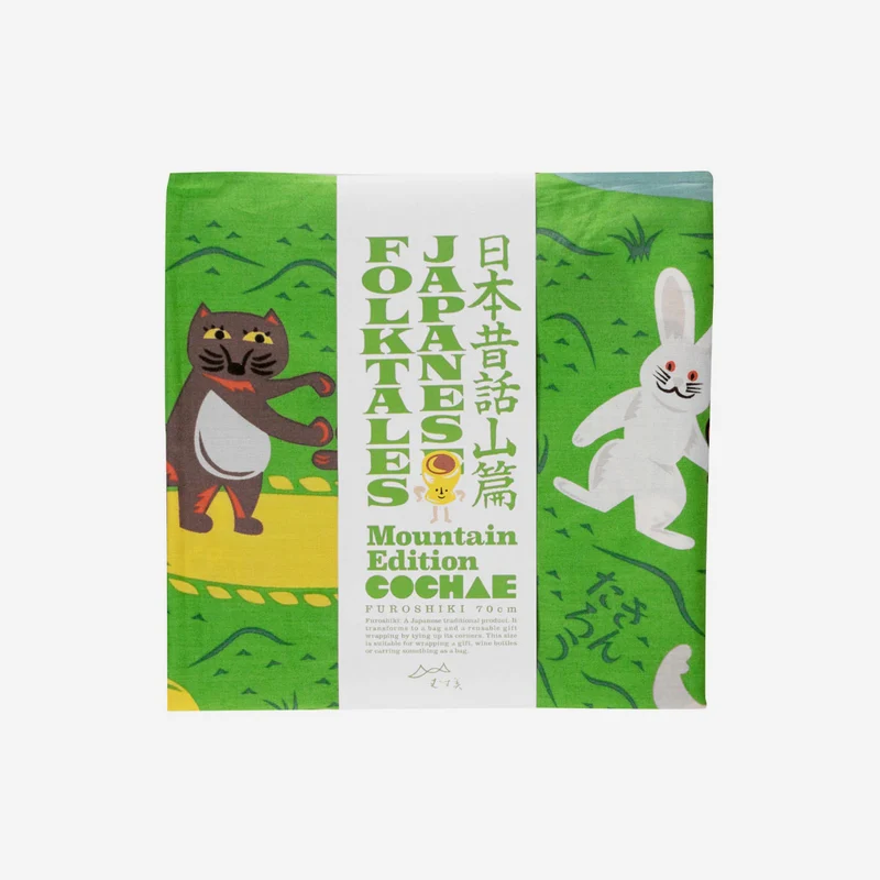COCHAE Japanese Folktales The Mountains Furoshiki Wrapping