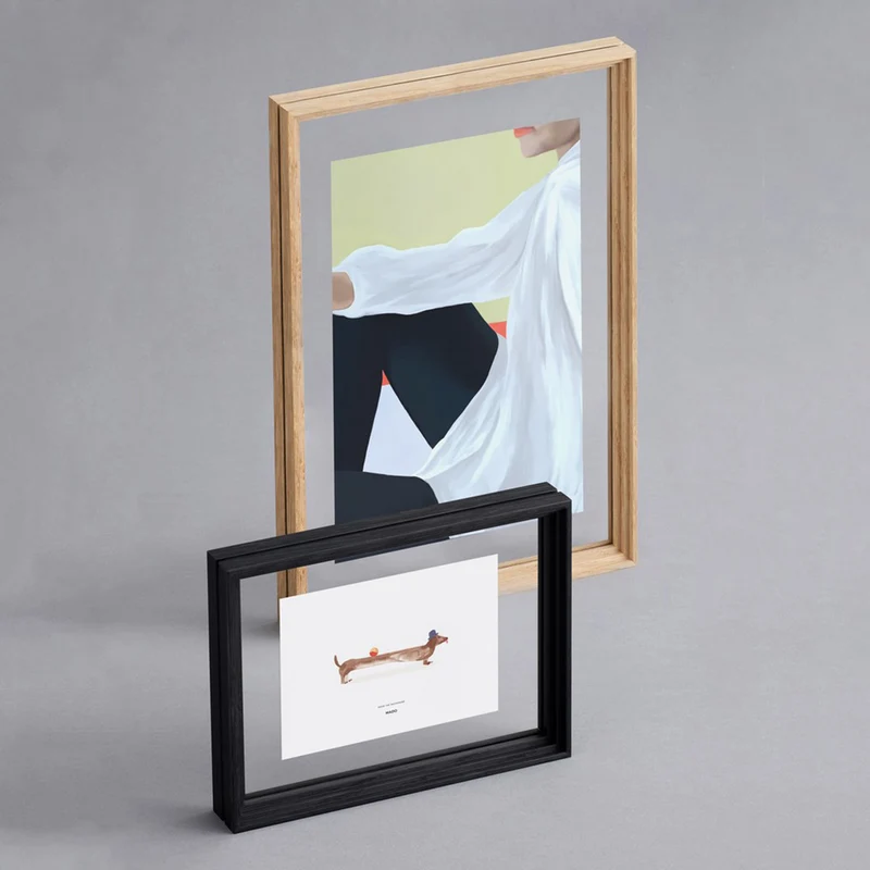 Standing Frame Black A4