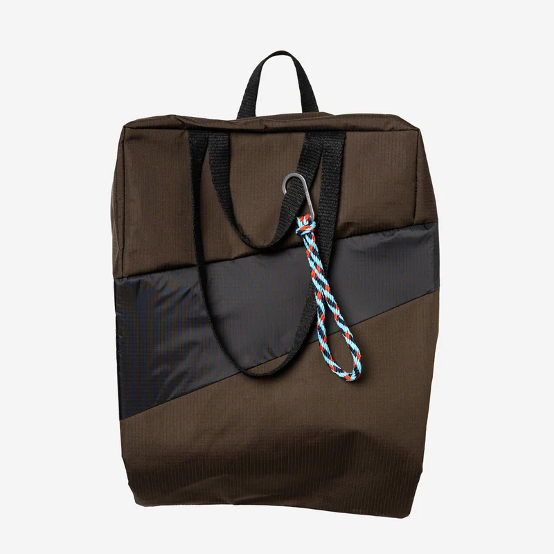 The New Tote Bag L Mud & Black