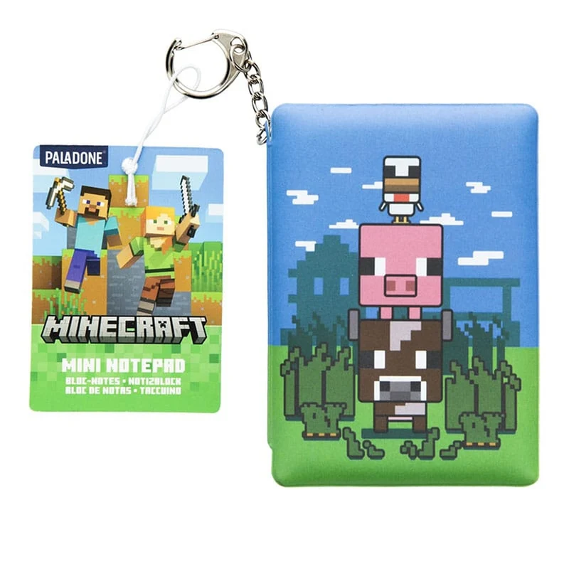 Minecraft Schlüsselanhänger Puffy Notepad