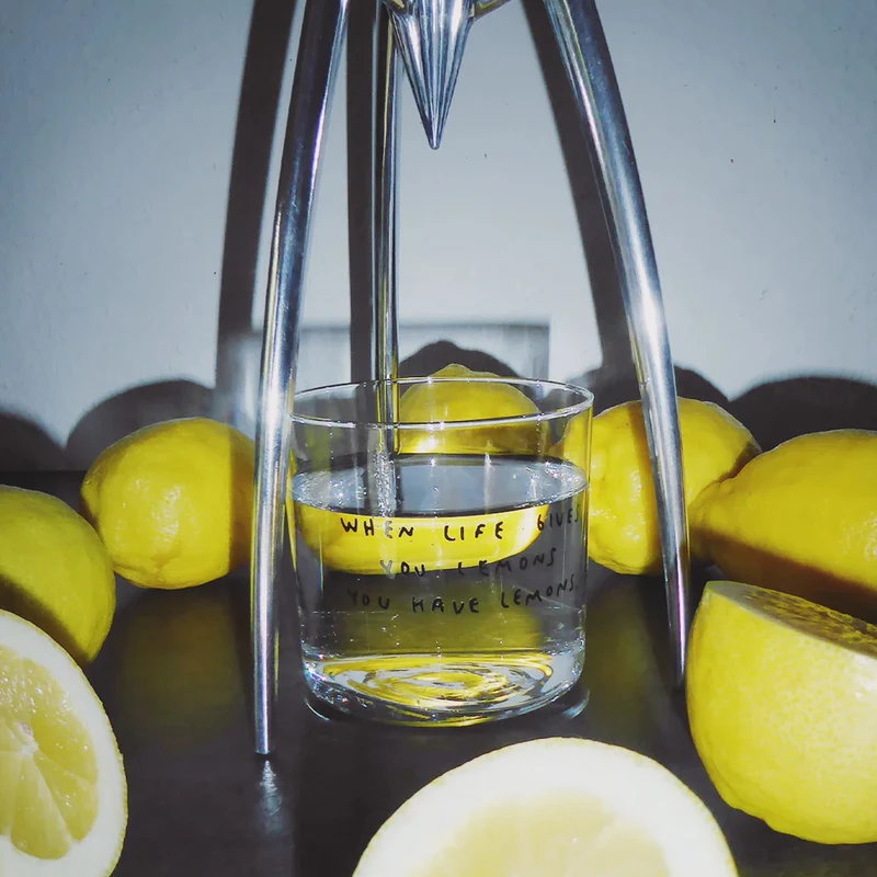 When life gives you lemons Glas