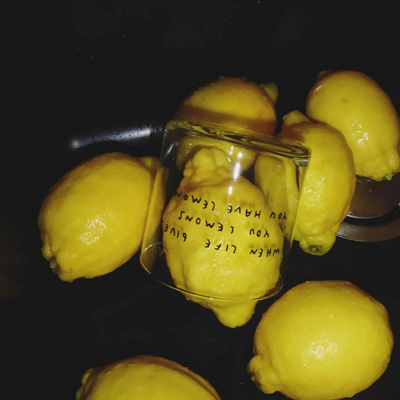 When life gives you lemons Glas