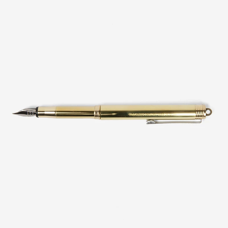 Brass Fountain Pen