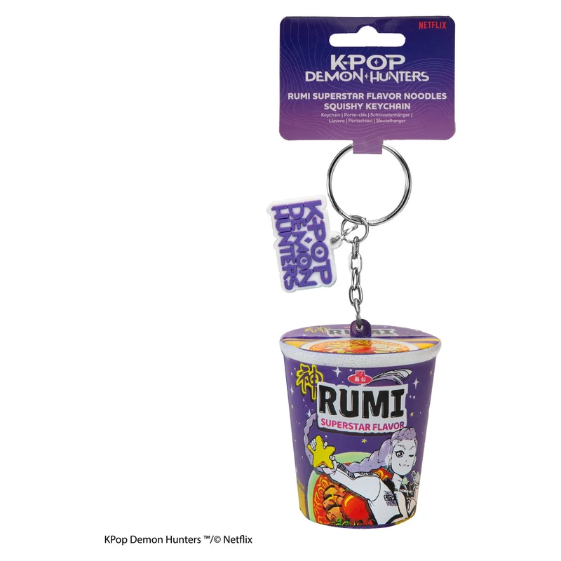 KPop Demon Hunters Squishy Schlüsselanhänger Rumi Superstar