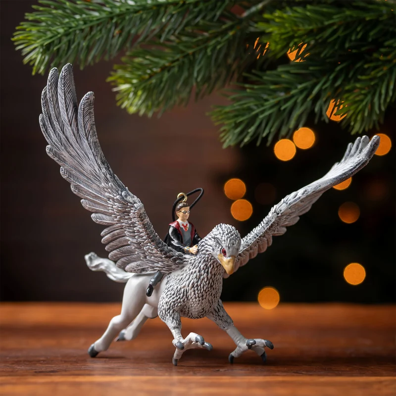 Harry mit Seidenschnabel Weihnachtsbaum-Schmuck - Harry Potter