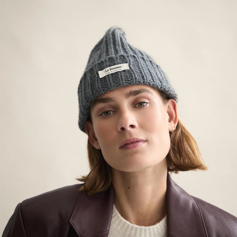 Le Bonnet Logo Slate Grey