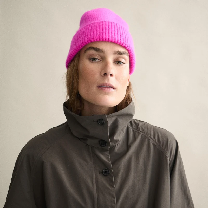 Beanie Poppy Pink