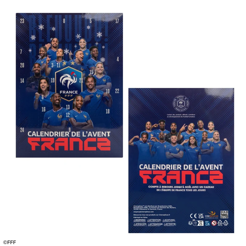 Französische Fußballföderation Adventskalender 2025