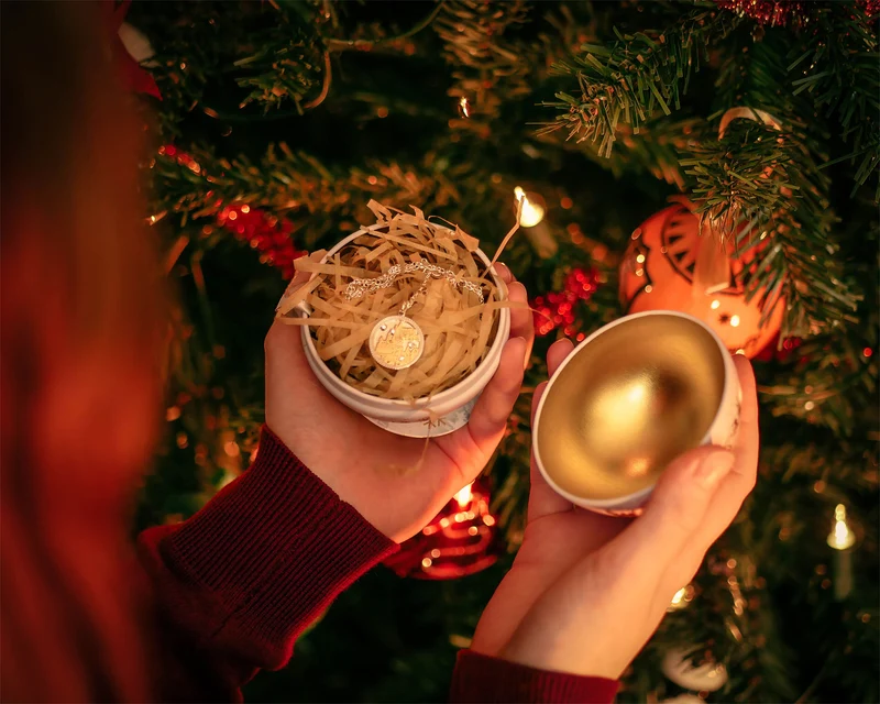 Harry Potter - Yule Ball Weihnachtskugel mit Kette