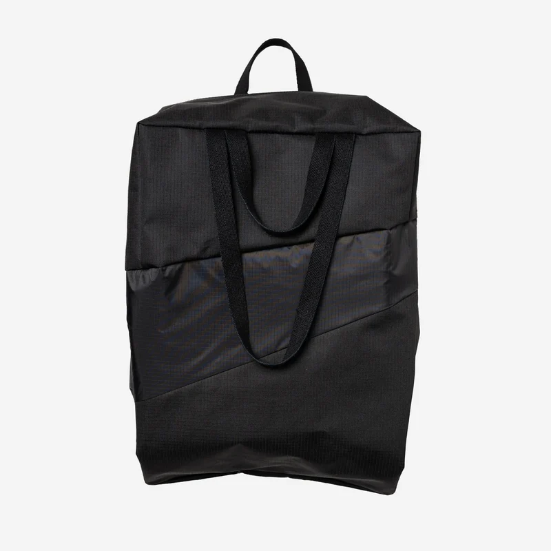 The New Tote Bag L Black & Black