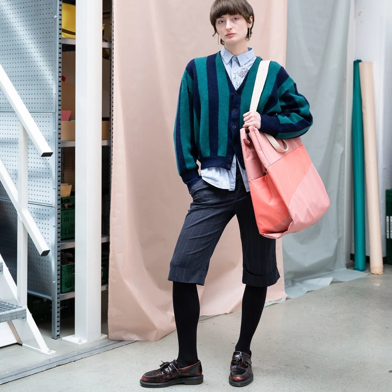 The New Tote Bag L Try & Coral
