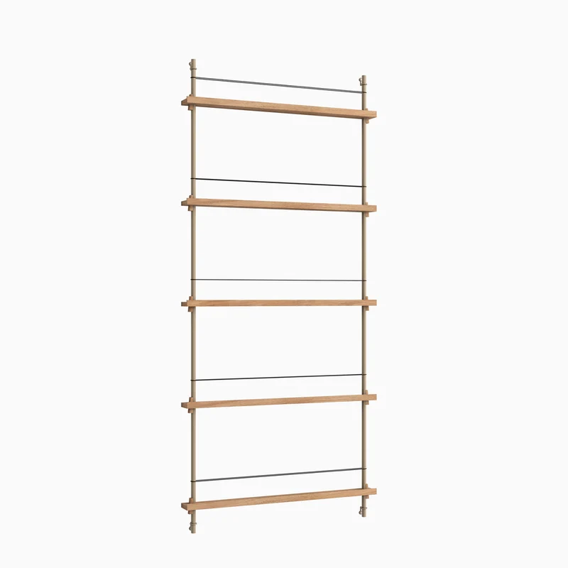 Magazine Shelving - MS.180.1 Wandregal-System