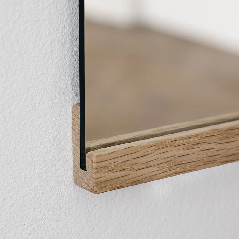 Rectangular Wall Mirror 30 × 40 cm – Wandspiegel