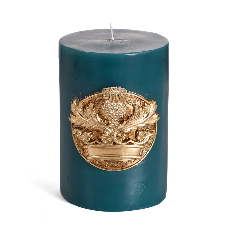 Outlander - Crown & Thistle Logo XL Kerze