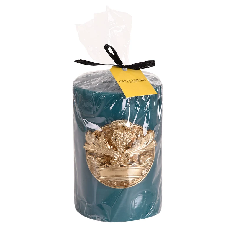 Outlander - Crown & Thistle Logo XL Kerze